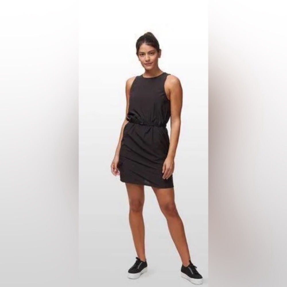 Patagonia Fleetwith Belted Dress Small Black